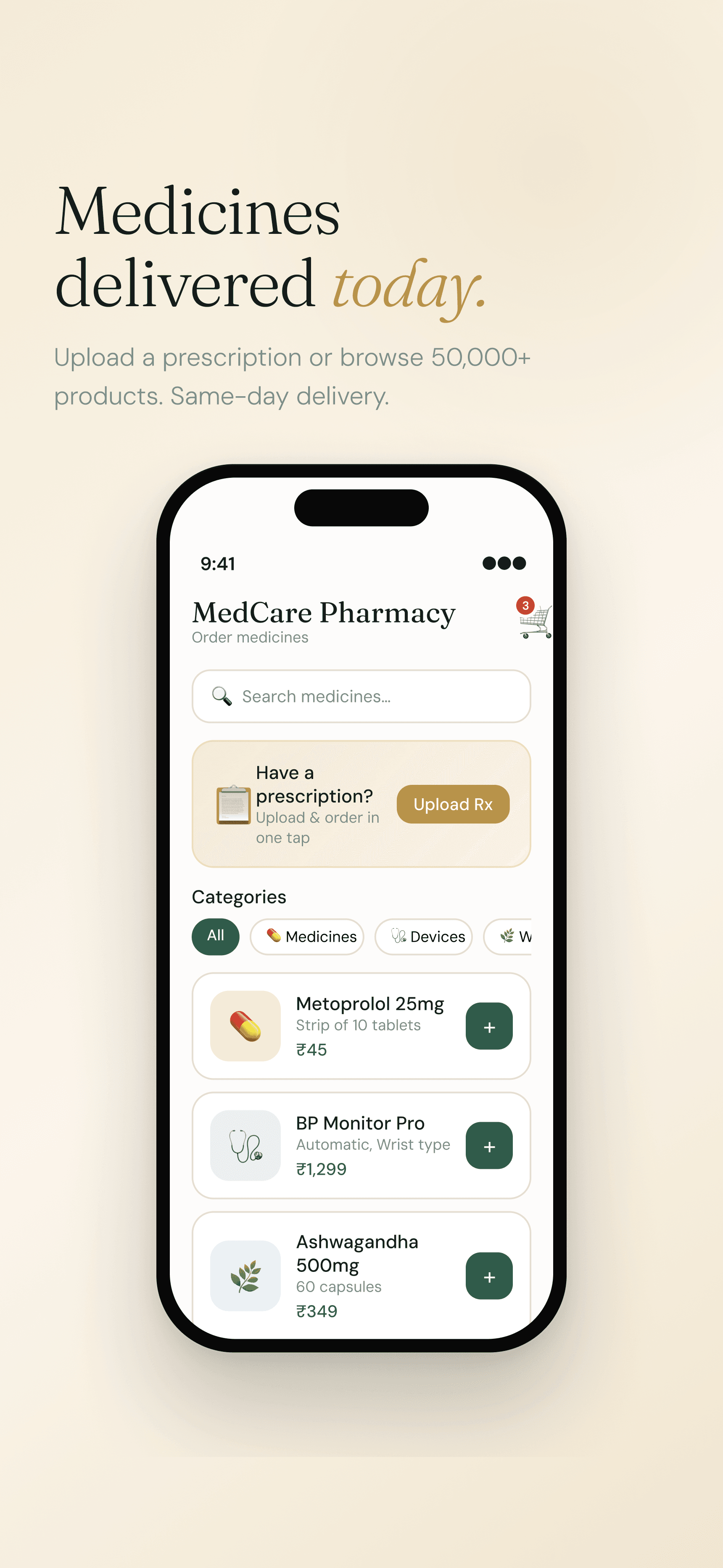 Pharmacy Ordering