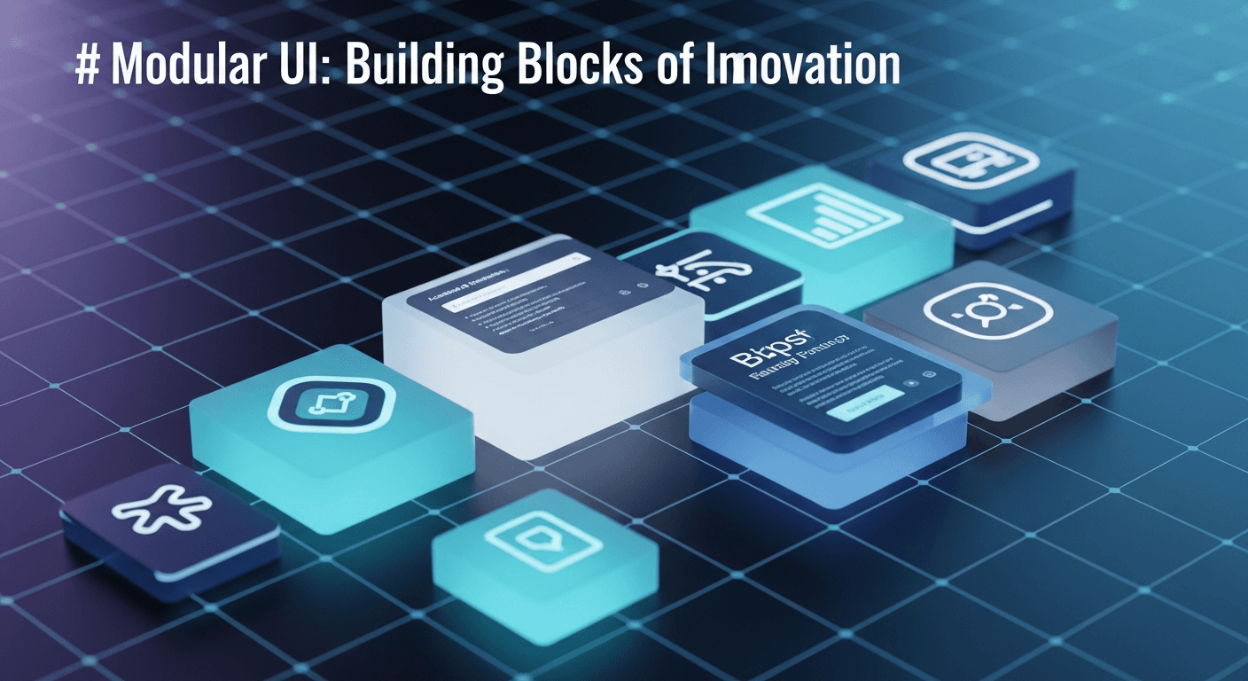 Illustration for Building an Enterprise Design System: Combining Tailwind CSS, Radix UI, and React